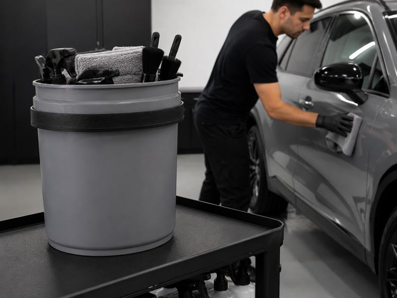V1 - Horizontal Mount 5 Gallon Bucket Holder